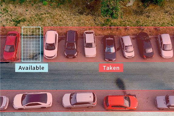 Parking Occupancy Monitoring Uses AI video analytics to monitor parking space occupancy in real time, detecting occupied spaces, illegal parking, and long-duration parking to improve utilization efficiency.