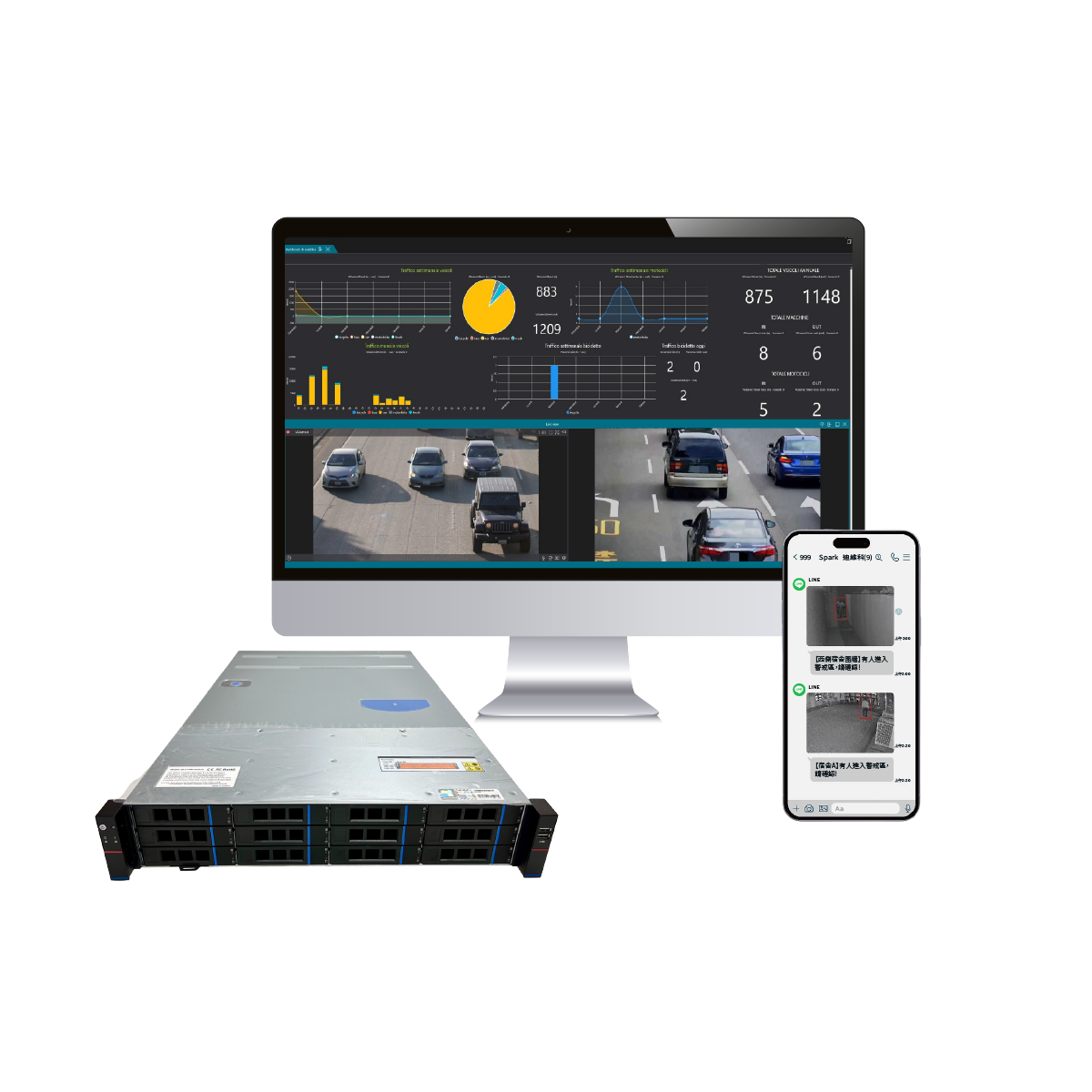 監控主機推薦｜AI Server是什麼？內建VMS軟體的智慧運算主機