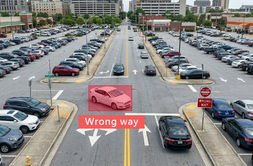 AI Abnormal Event Monitoring Provides real-time detection and alerts for abnormal events such as unauthorized entry, wrong-way driving, restricted area parking, and suspicious prolonged stays.