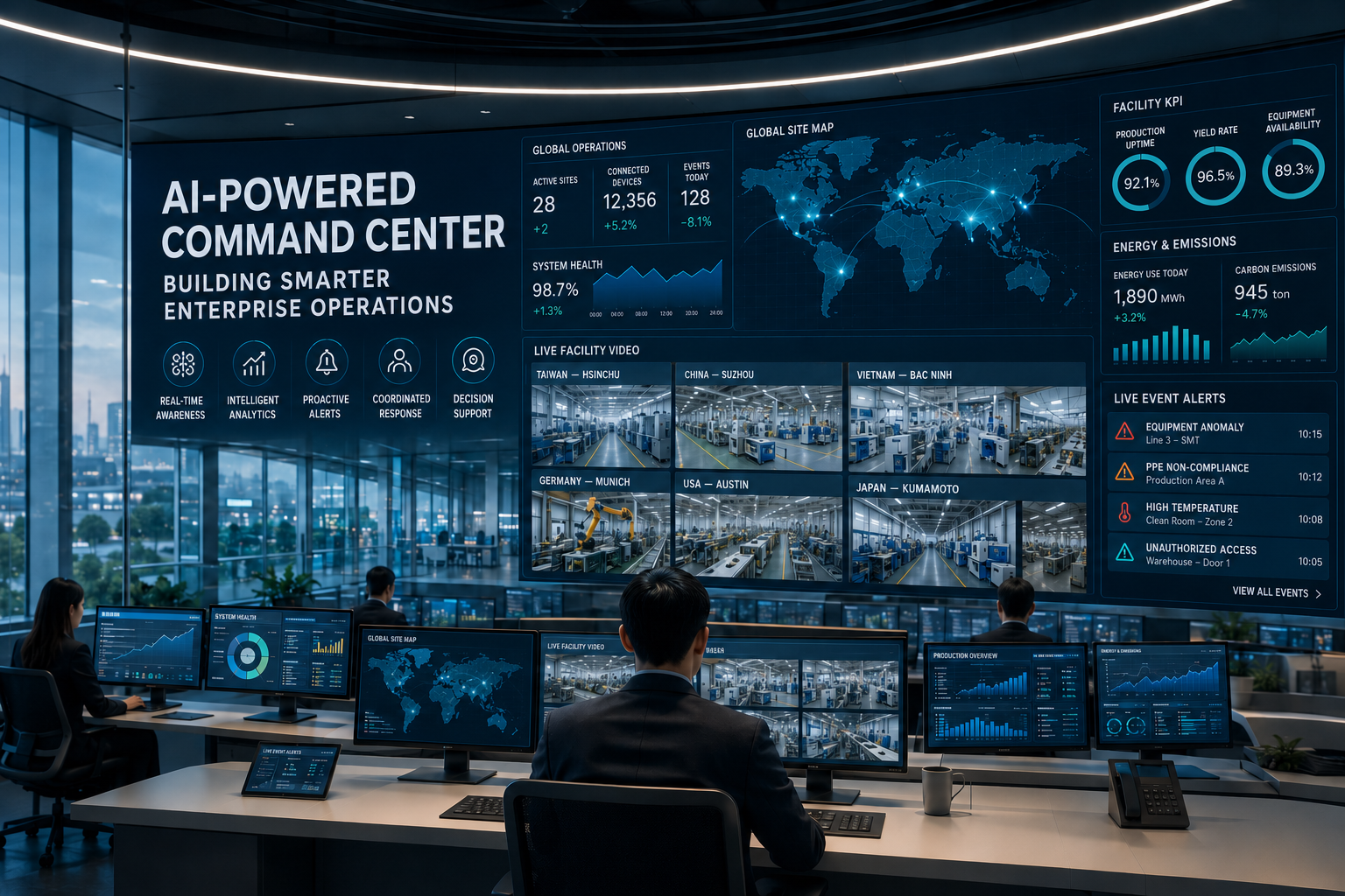 How Eterprises Can Build a AI Intelligent Command Cnter